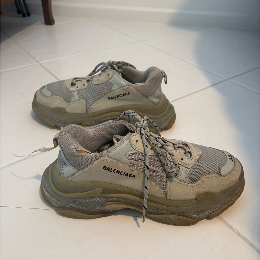 Balenciaga Clear Sole Sneakers